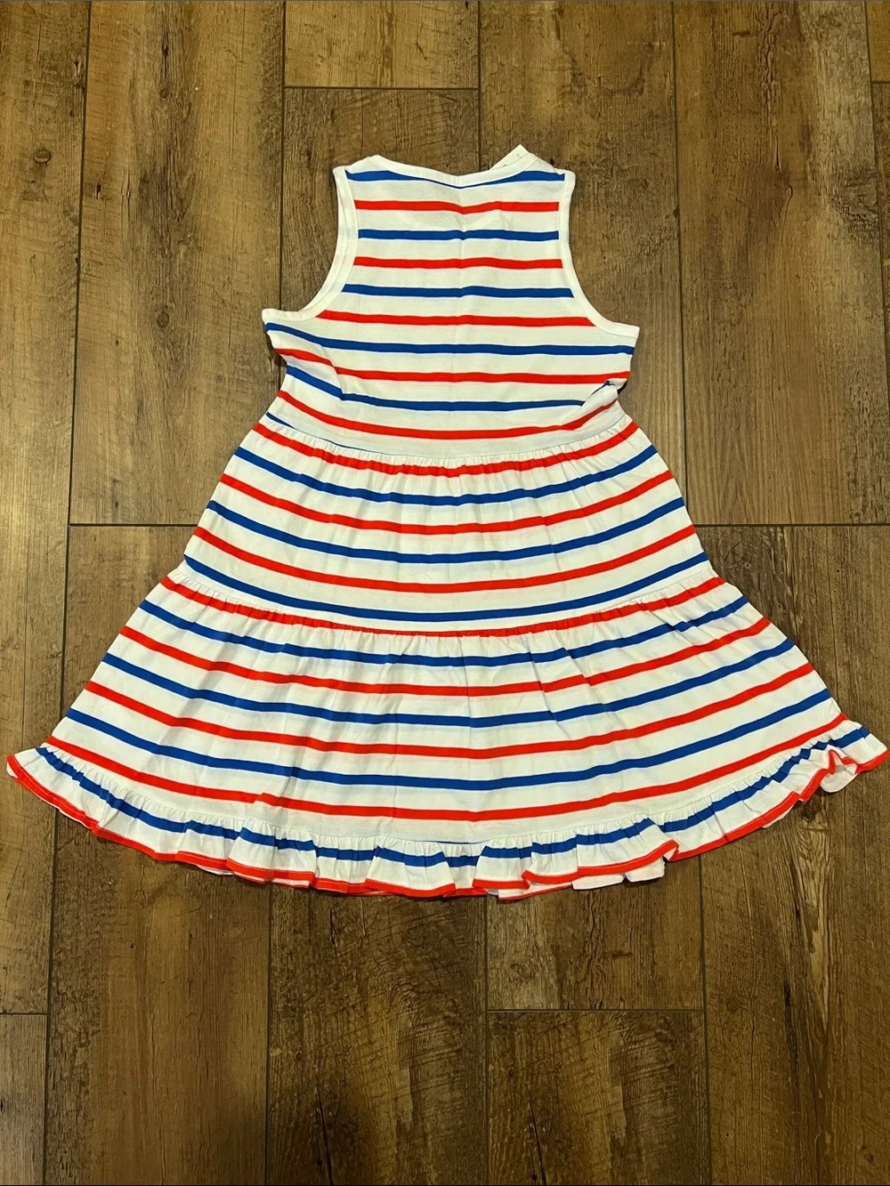 NWT J. Crew Crewcuts Girls Sleeveless Striped Dress, size 6